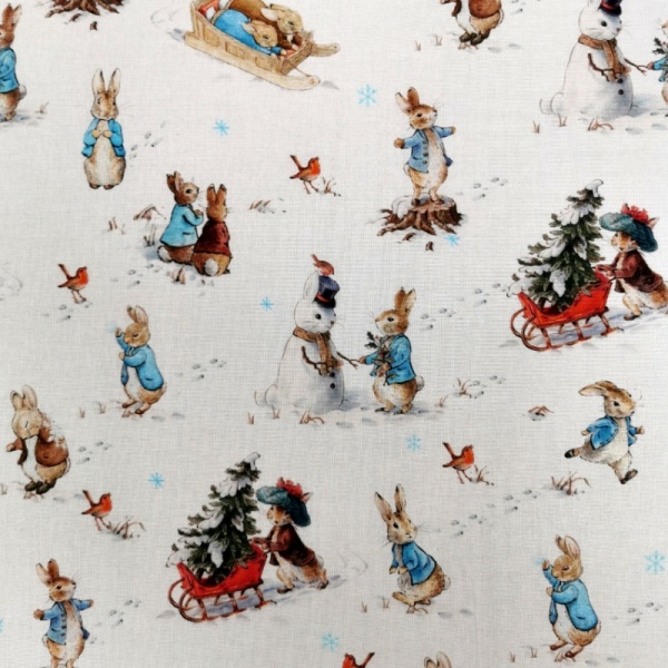 Peter Rabbit Christmas - Winter Scene